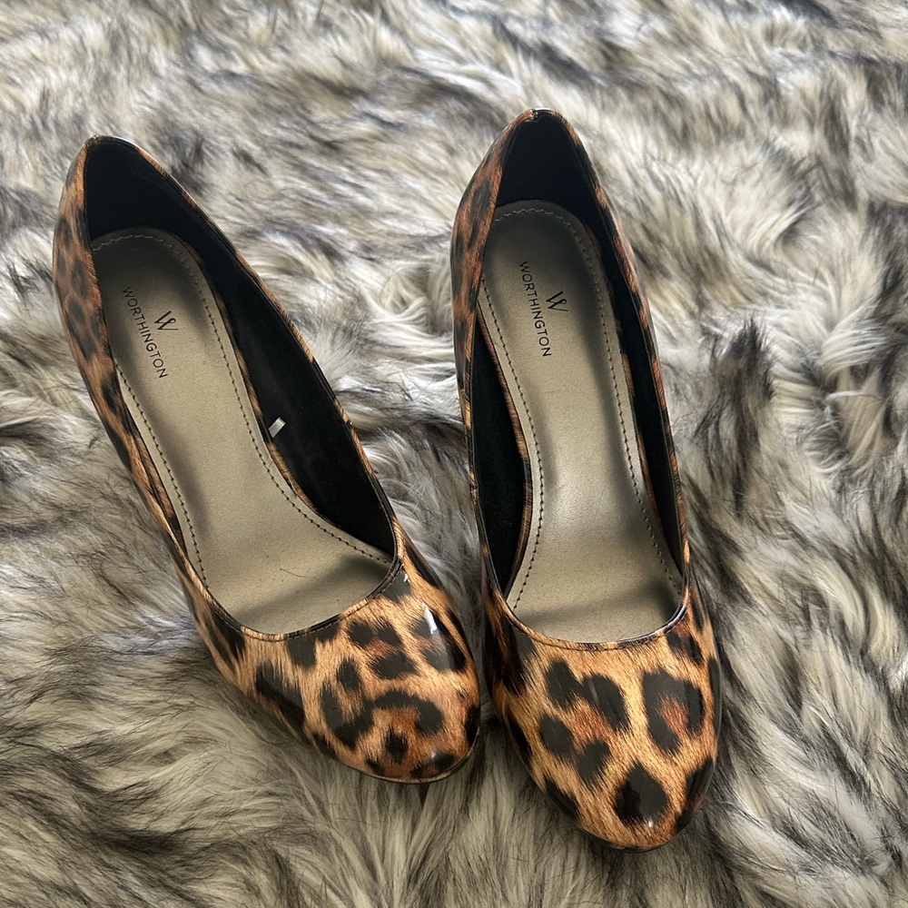 Worthington Women’s Jean Pumps Stiletto Heels